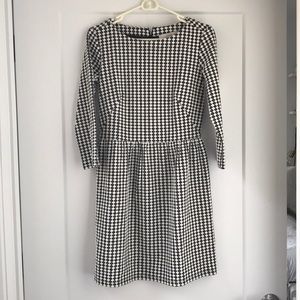 NWT Loft black and white dress size 0